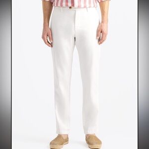 Tommy Bahama 100% Cotton Khaki Pants 35x30 Flat Front Classic Fit